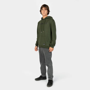 POLERON HOMBRE - RUTILE HOODIE FLEECE - FOREST NIGHT - IN87