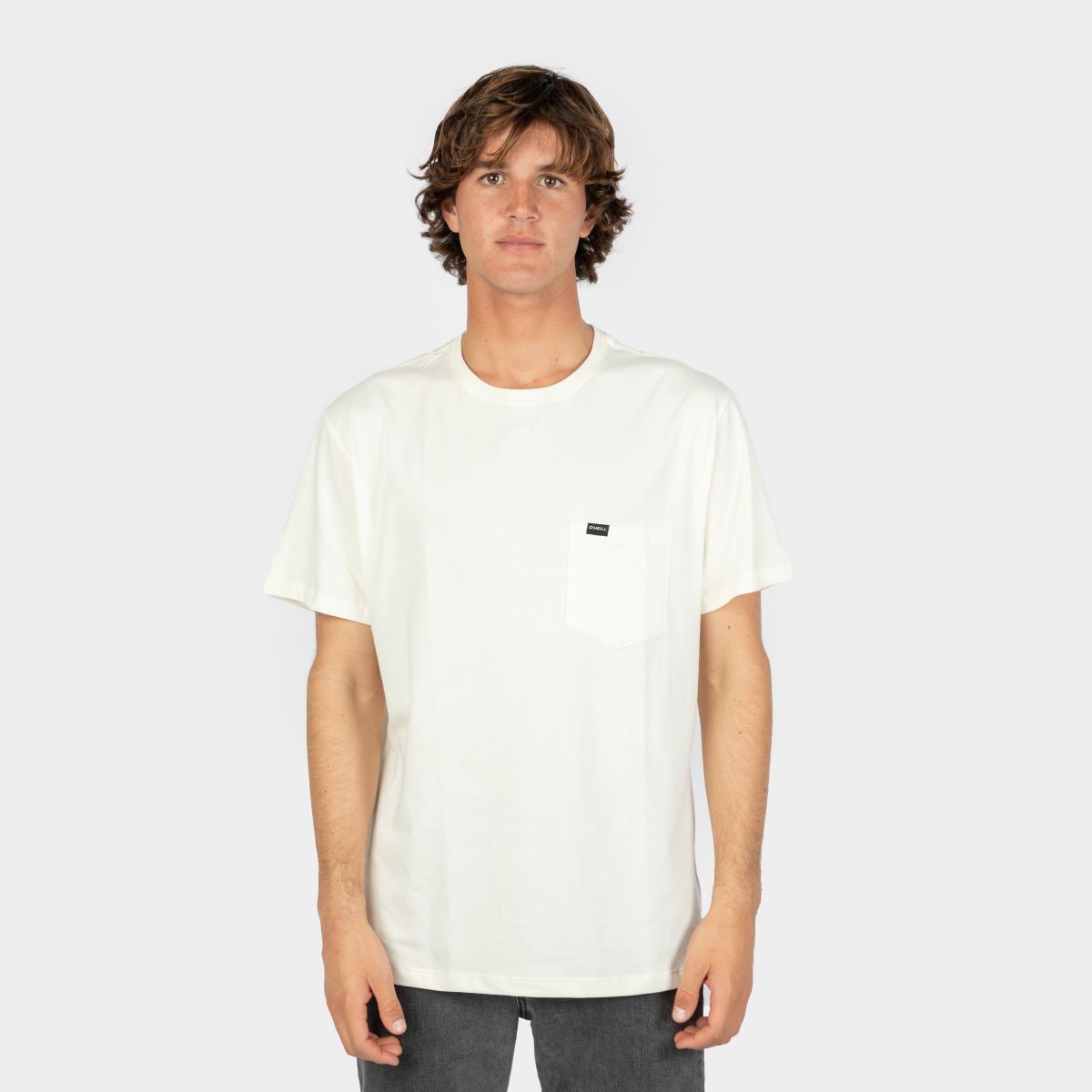 POLO M/C - JACK'S BASE T-SHIRT - POWDER WHITE