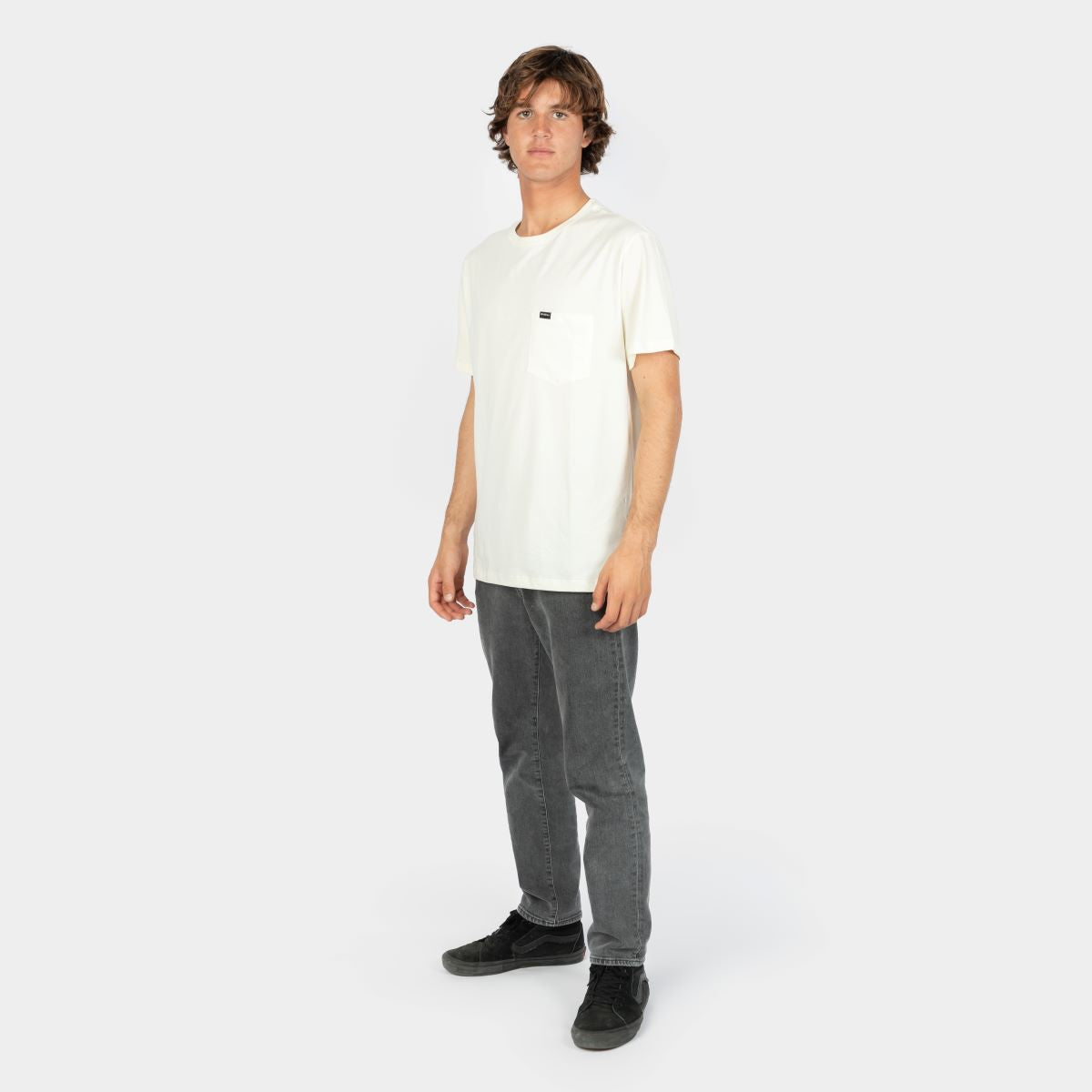 POLO M/C - JACK'S BASE T-SHIRT - POWDER WHITE