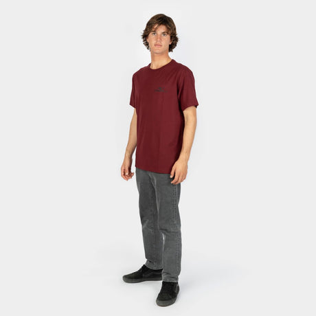 POLO M/C - O'NEILL SMALL LOGO T-SHIRT - WINDSOR WINE