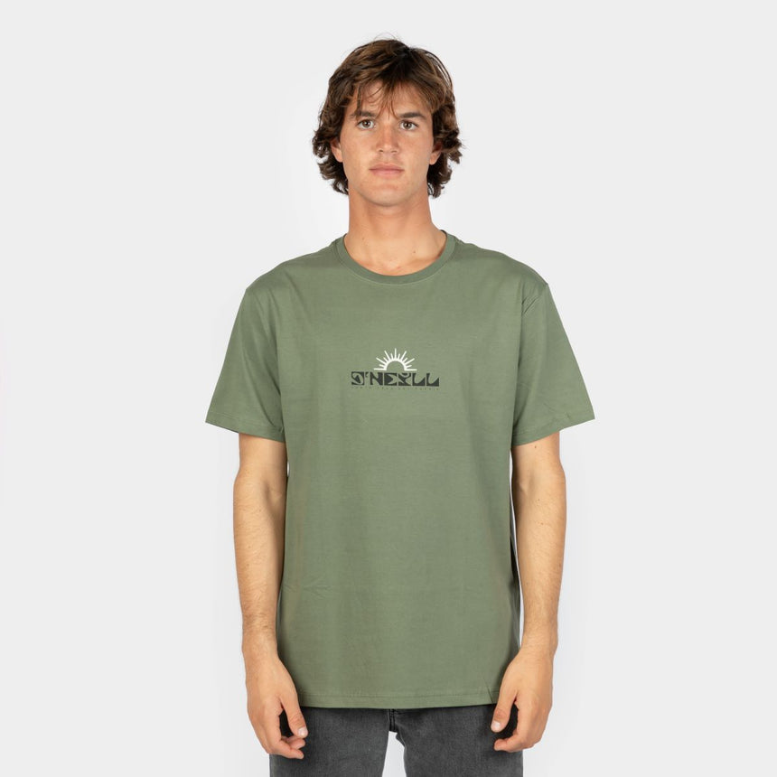 POLO M/C - AGUAZUL T-SHIRT - DEEP LICHEN GREEN