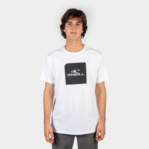 POLO M/C - CUBE T-SHIRT - SNOW WHITE - 3X119