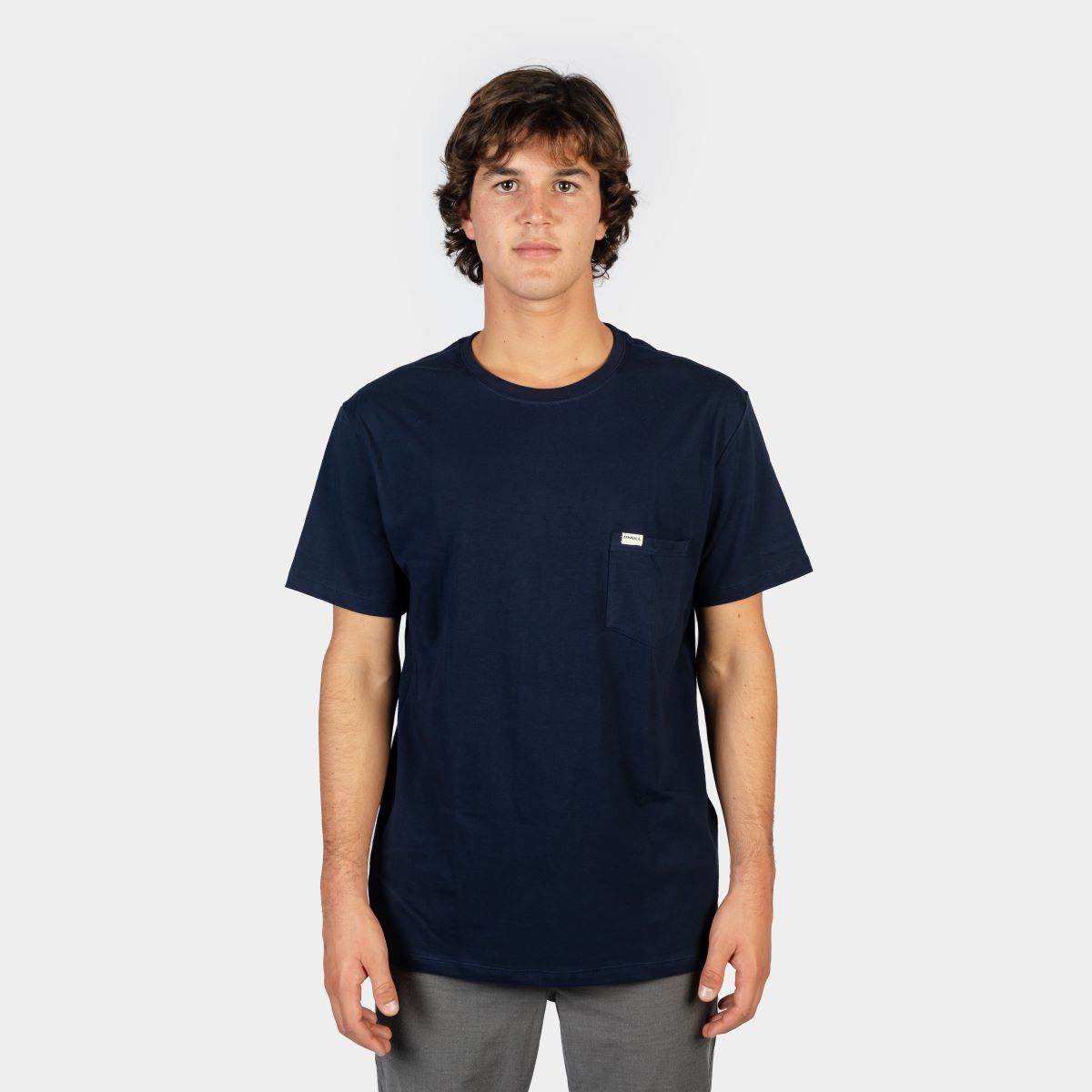 POLO M/C - JACKS BASE T-SHIRT - INK BLUE - 3X119