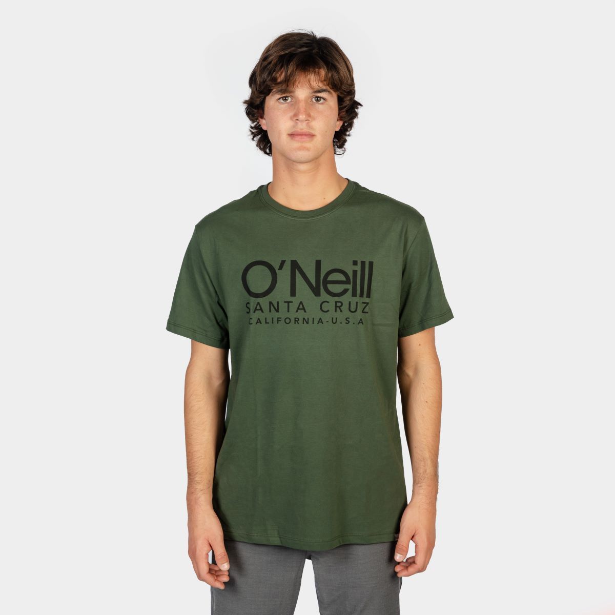 POLO M/C - CALI ORIGINAL T-SHIRT - MILITARY GREEN - 3X119