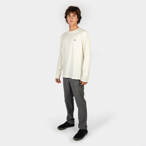 POLO M/L - JACK'S FAV PULLOVER - POWDER WHITE - IN87