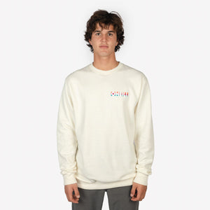 POLERON HOMBRE - OUTDOOR CREW - POWDER WHITE - IN87