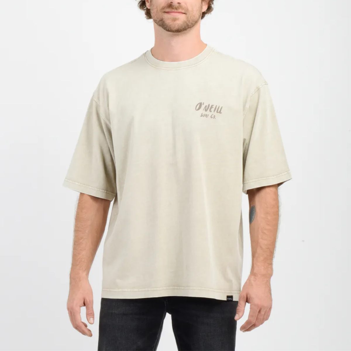 POLO M/C - T-SHIRT S-SLV MEN NEW OVERSIZE - SILVER LINING MF25