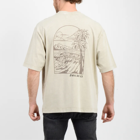 POLO M/C - T-SHIRT S-SLV MEN NEW OVERSIZE - SILVER LINING MF25