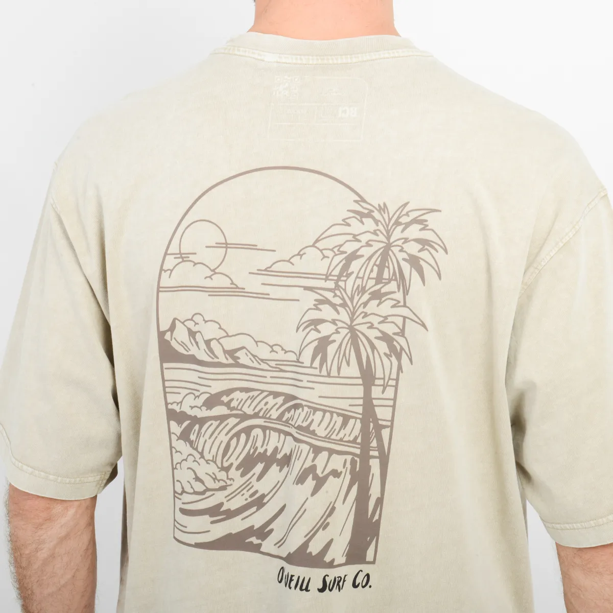 POLO M/C - T-SHIRT S-SLV MEN NEW OVERSIZE - SILVER LINING MF25