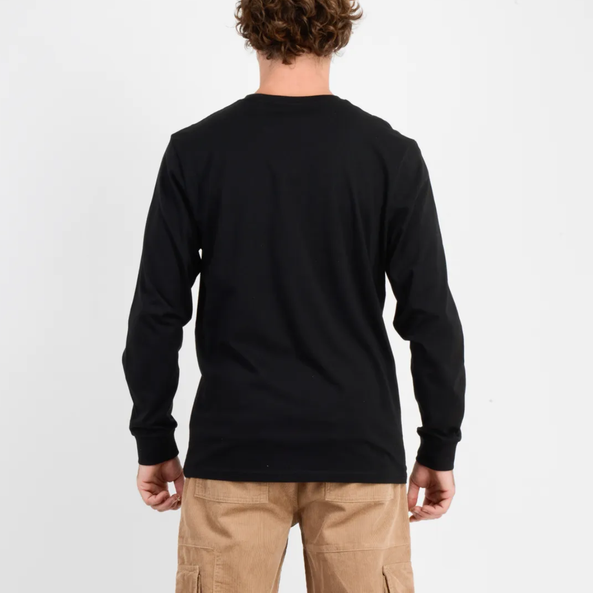 POLO M/L - T-SHIRT L-SLV - BLACK