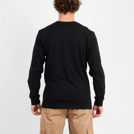 POLO M/L - T-SHIRT L-SLV - BLACK