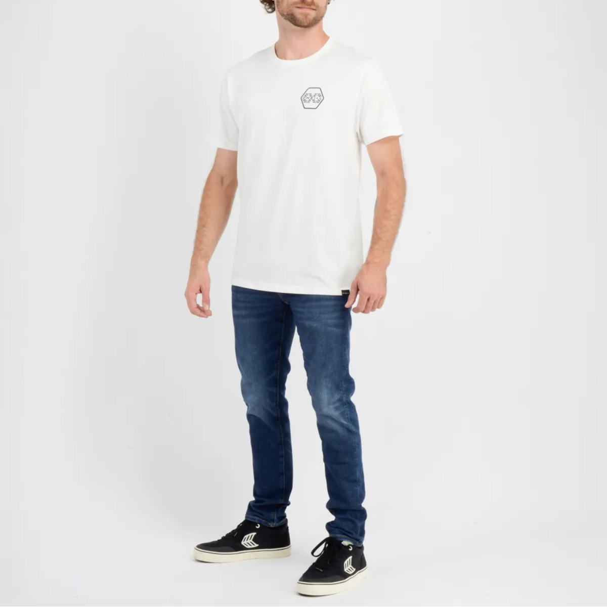 POLO M/C - T-SHIRT S-SLV MEN - CREAM