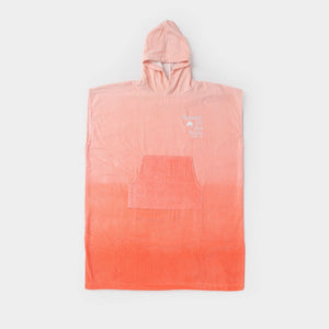 TOALLA PONCHO - CORAL