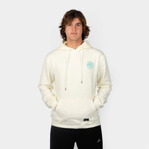 POLERON HOMBRE - JS SENIC HOODIE - POWDER WHITE