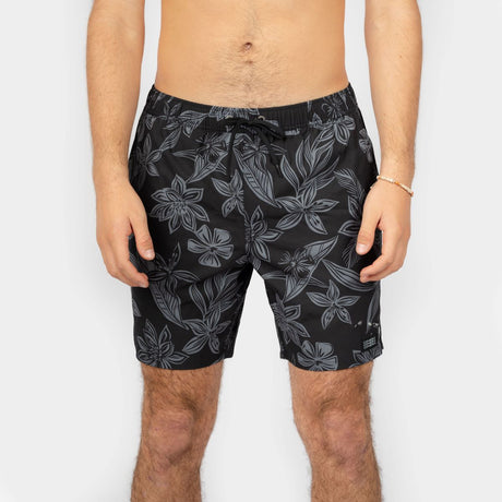 ROPA DE BAÑO HOMBRE - HERMOSA HAWAII E WAIST 17 - BLK