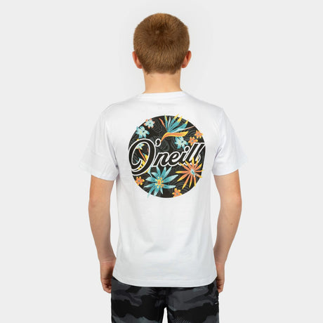 POLO NIÑO - O'NEILL BEACH GRAPHIC T-SHIRT KID - SNOW WHITE