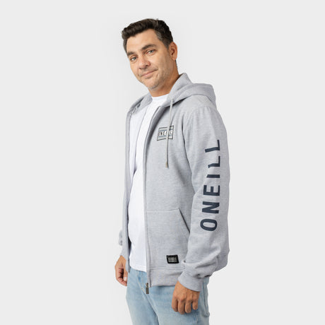 POLERON HOMBRE - FIFTY TWO ZIP - HEATHER GREY