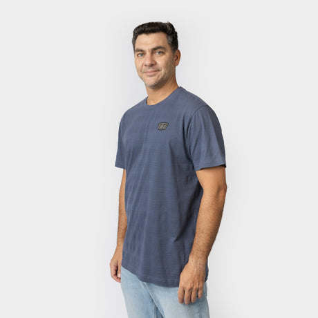 POLO M/C - T-SHIRT S-SLV MEN - OMBRE BLUE MF25
