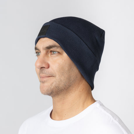 BEANIE - CUBE BEANIE - ALMA STEEL