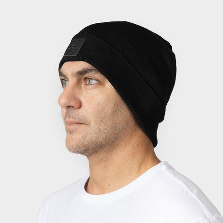 BEANIE - CUBE BEANIE - BLACK OUT - A