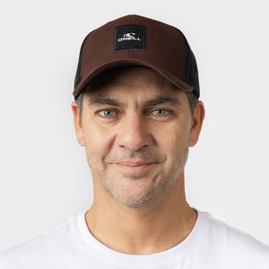 GORRA HOMBRE - SESH & MESH - SEAL BROWN