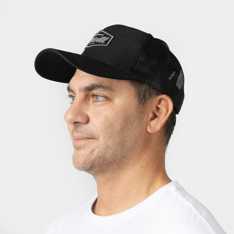 GORRA HOMBRE - STASH TRUCKER - BLACK