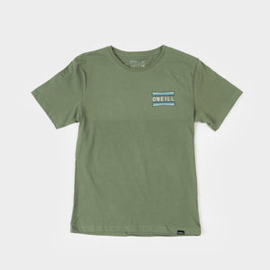 POLO NIÑO - WORKING STIFF - DEEP LICHEN GREEN