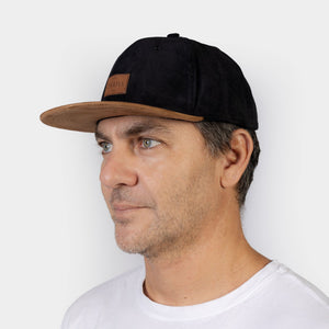 GORRA HOMBRE - BLACK/BROWN - IN26