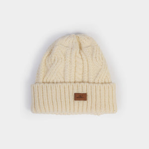 BEANIE MUJER - BEIGE - IN26