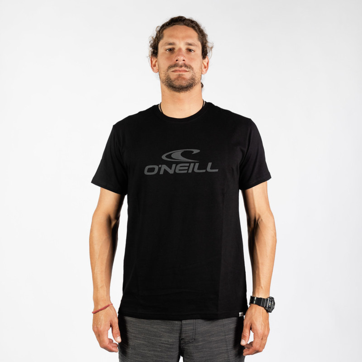 POLO M/C - LM O´NEILL T-SHIRT - BLACK OUT - 3X119