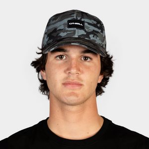 GORRA HOMBRE - HYBRID STRETCH - BLACK CAMO - IN87