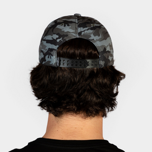 GORRA HOMBRE - HYBRID STRETCH - BLACK CAMO - IN87