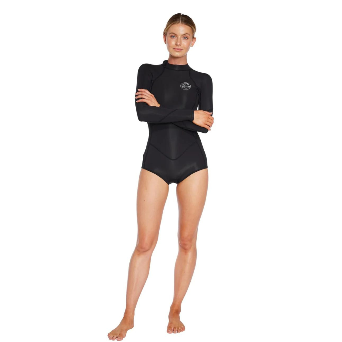WETSUIT MUJER -  BAHIA BZ LS MID SPRING 2MM - A05 BLK/BLK/BLK