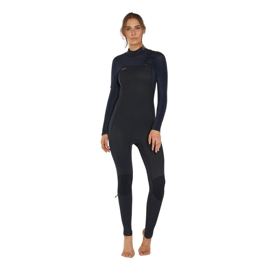 WETSUIT MUJER - LARGO - WMNS HYPERFREAK CZ FULL 4/3+MM - A00 BLK/BLK