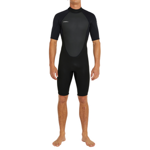 WETSUIT HOMBRE - CORTO - REACTOR 2 BZ SS SPRING 2MM - A00 BLK/BLK