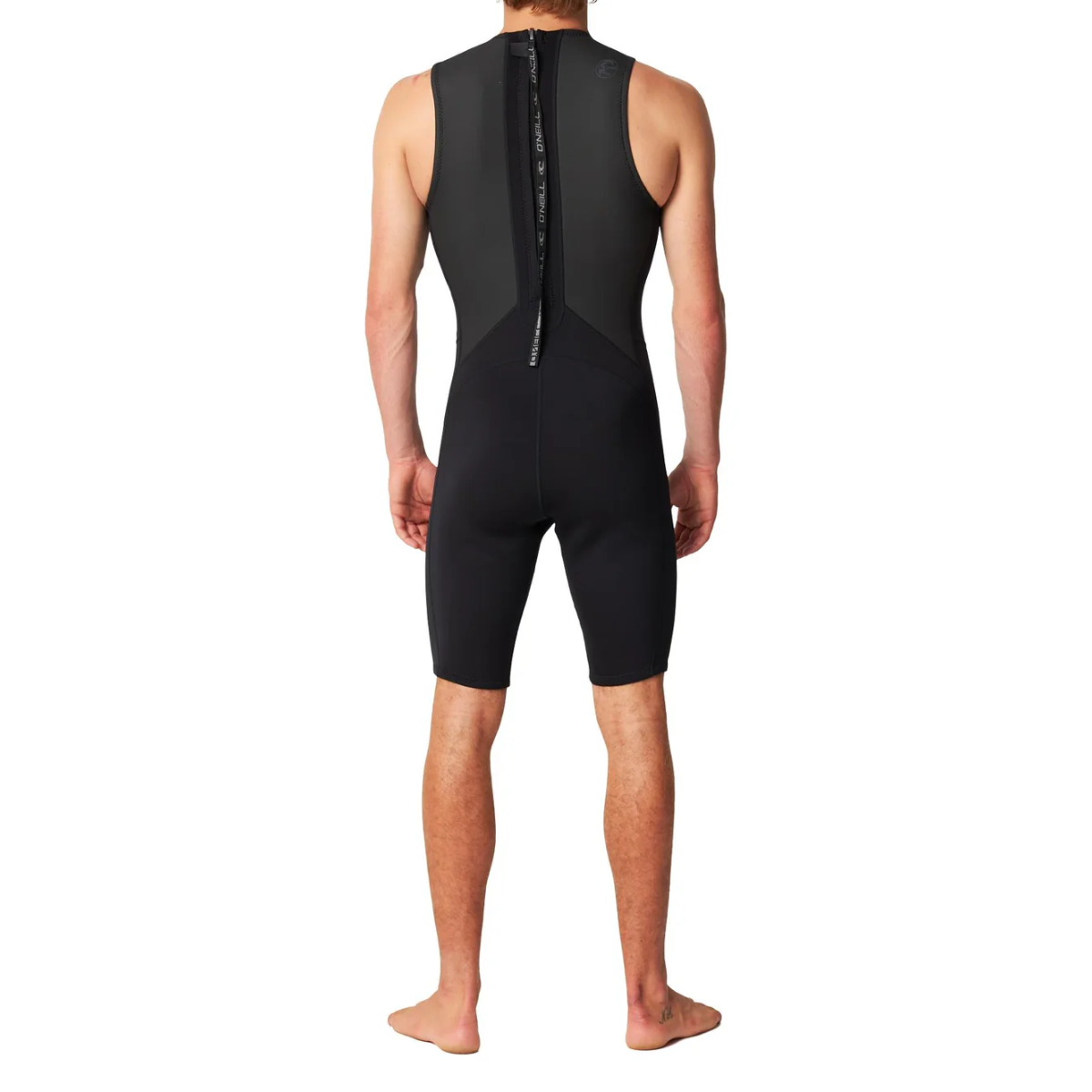 WETSUIT HOMBRE - CORTO - O'RIGINAL ZIPPERLESS SHORT JHON 2MM - A00 BLK/BLK