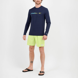 LYCRA PLAYA - HOMBRE - L/S CREW - DRESS BLUE