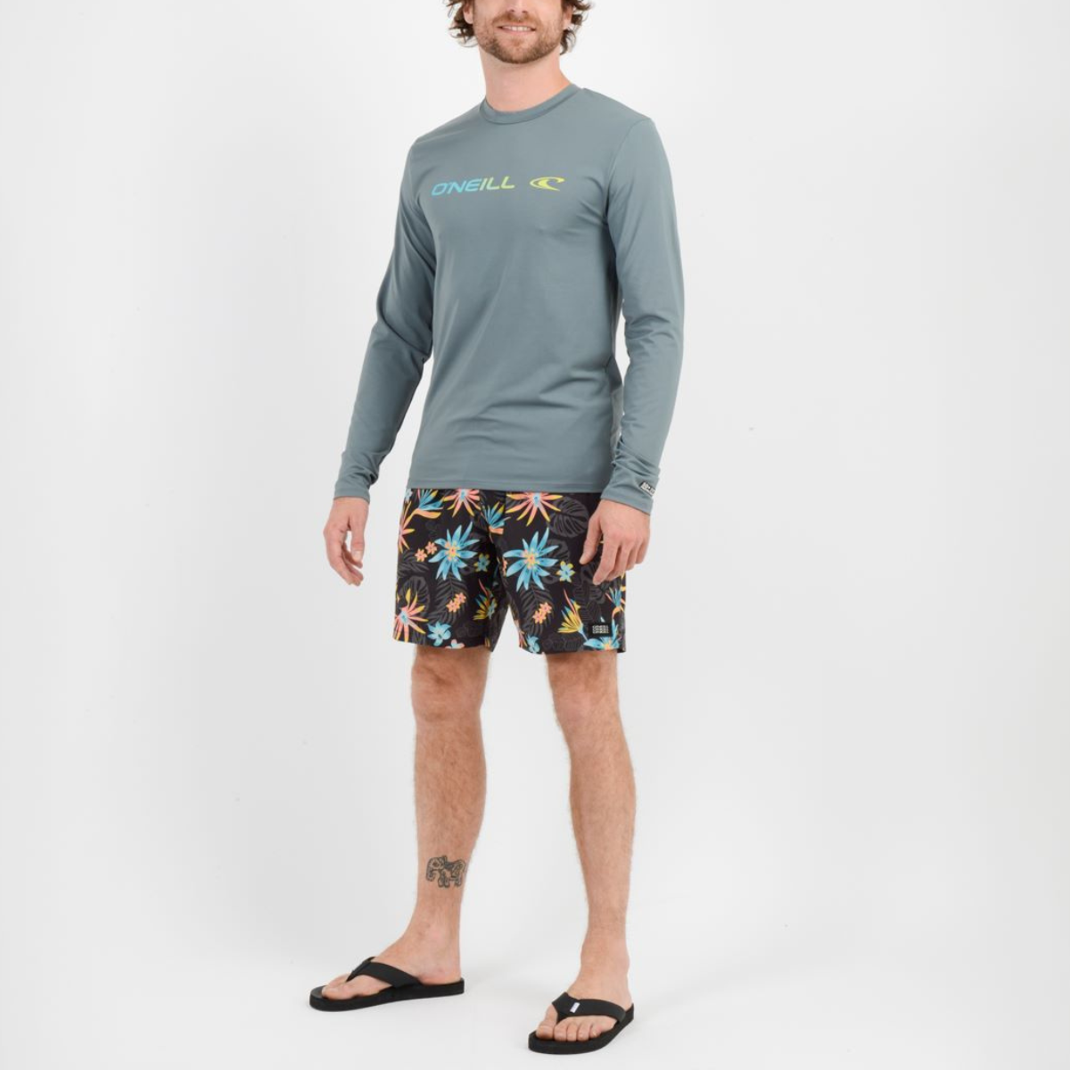 LYCRA PLAYA - HOMBRE - L/S CREW - STORMY WEATHER