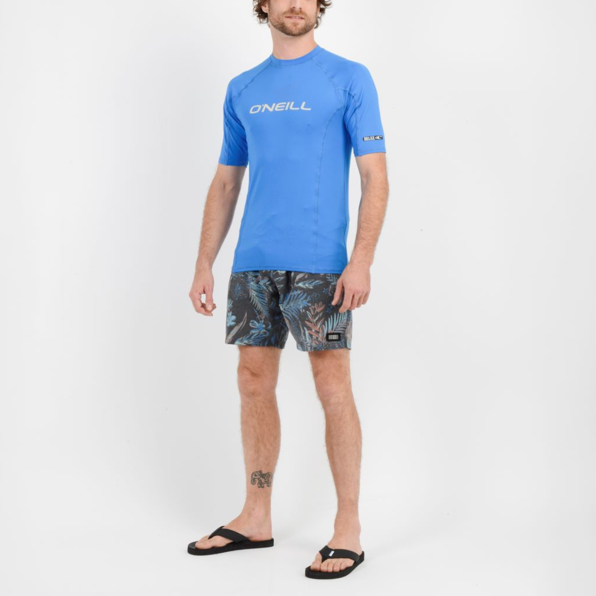 LYCRA PLAYA - HOMBRE - S/S CREW - DIRECTORIE BLUE