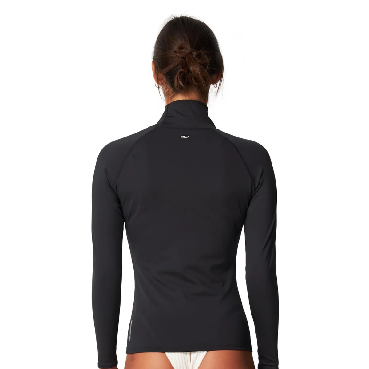 LYCRA MUJER - SALINA PREMIUN HIGH NECK UV RASH VEST - BLK - VE25 - SALE