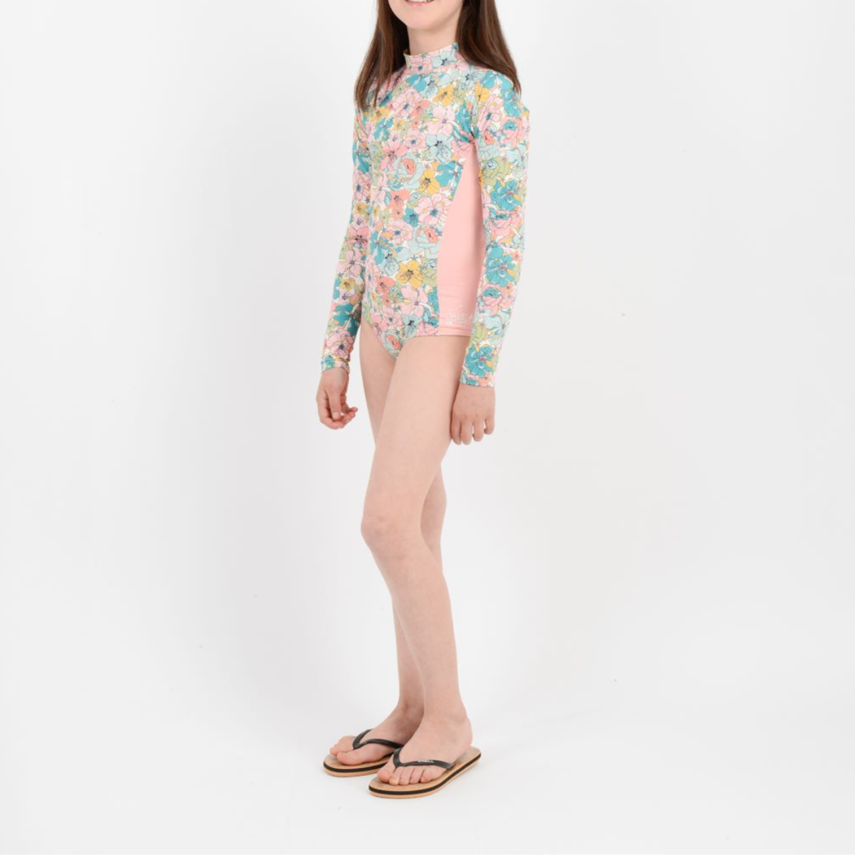 LYCRA PLAYA NIÑOS - L/S SPRING - JANIS FLORAL