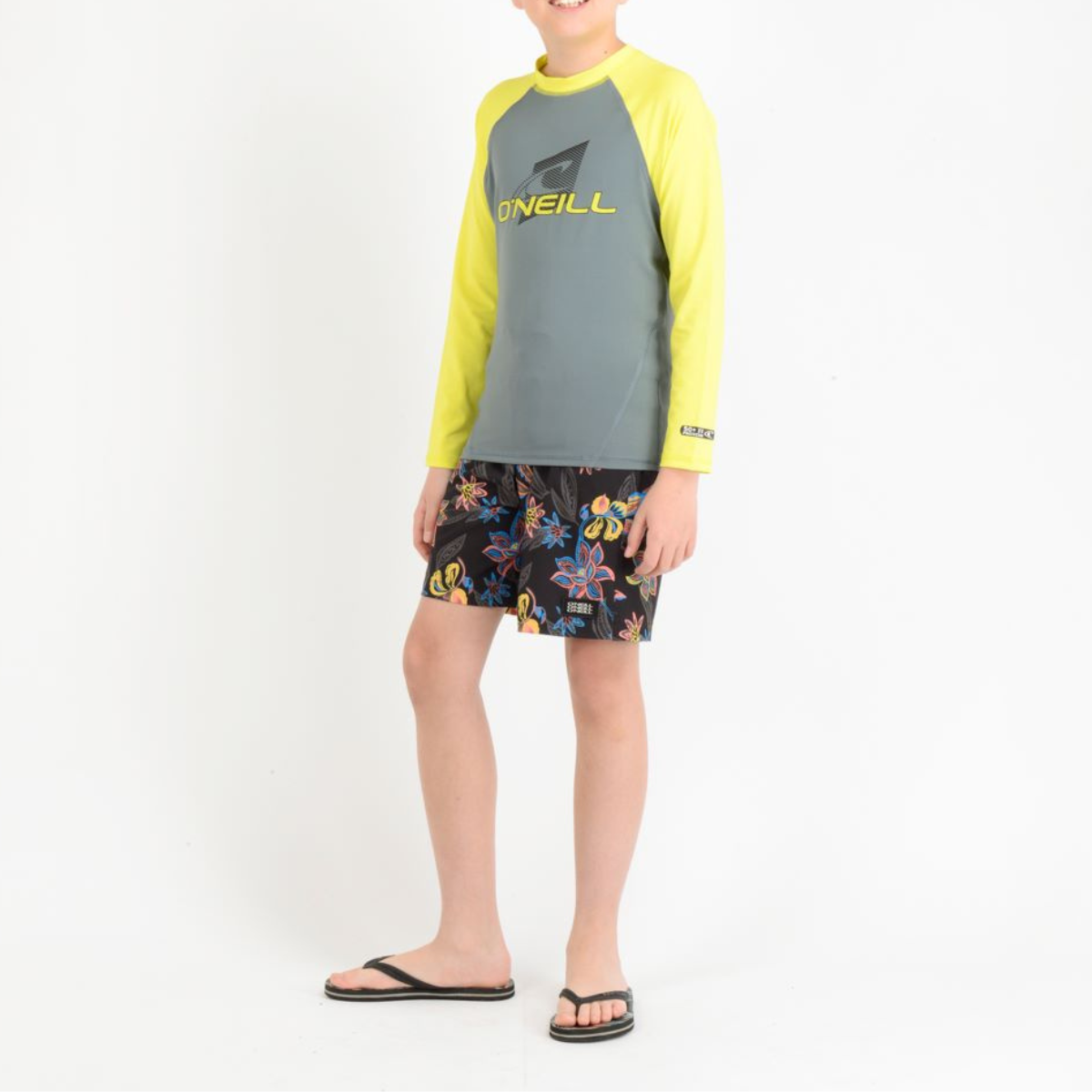 LYCRA PLAYA NIÑOS - L/S CREW - STORMY WEATHER