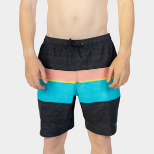 ROPA DE BAÑO NIÑO - HERMOSA BLOCK EW 16 - BLACK - VE26