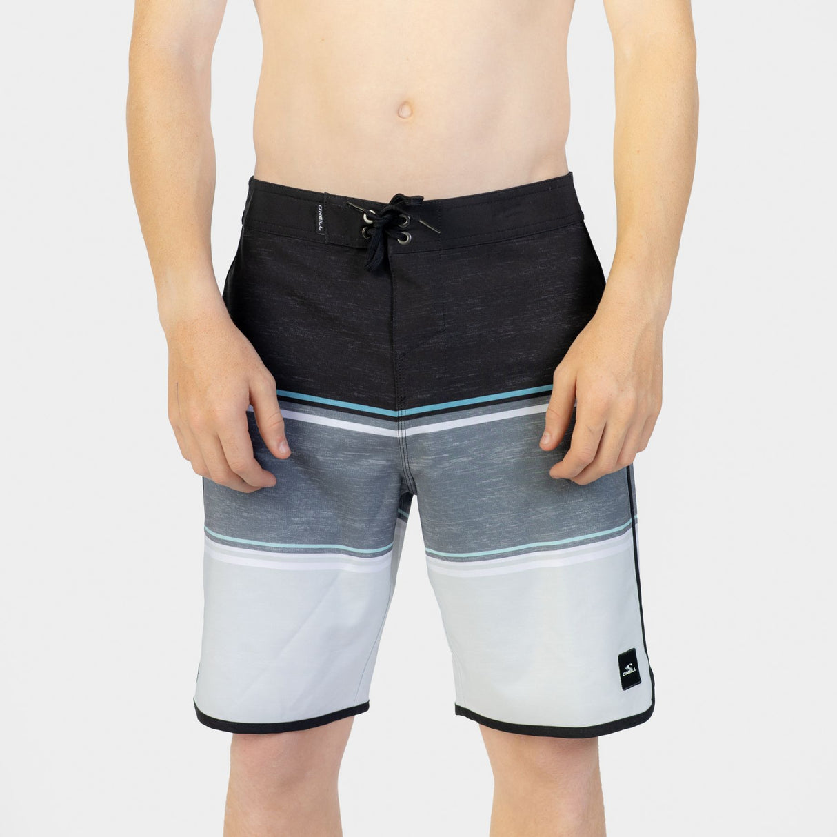 ROPA DE BAÑO NIÑO - LENNOX SCALLOP 16 - BLACK - VE26