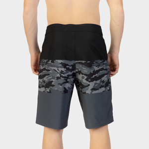 ROPA DE BAÑO NIÑO - HYPERFREAK HEAT BLOCK 17 - BLACK CAMO - VE26