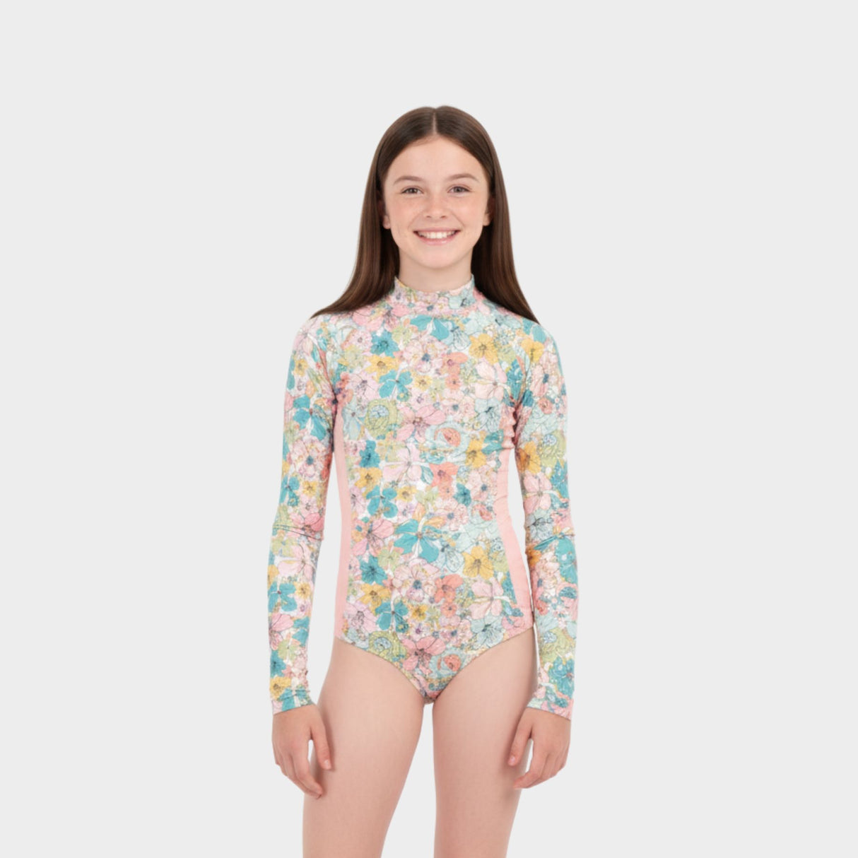 LYCRA PLAYA NIÑOS - LUA FLORAL - VE26