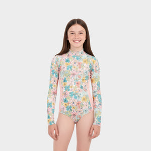 LYCRA PLAYA NIÑOS - LUA FLORAL - VE26
