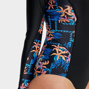 LYCRA MUJER - BAHIA LYCRA HALF FZ LS SURFSUIT - VE26