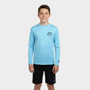 LYCRA PLAYA NIÑOS - LIGHT BLUE - VE26