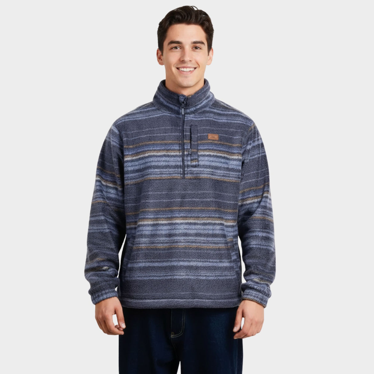 POLERON HOMBRE - STRIPE BLUE - IN26